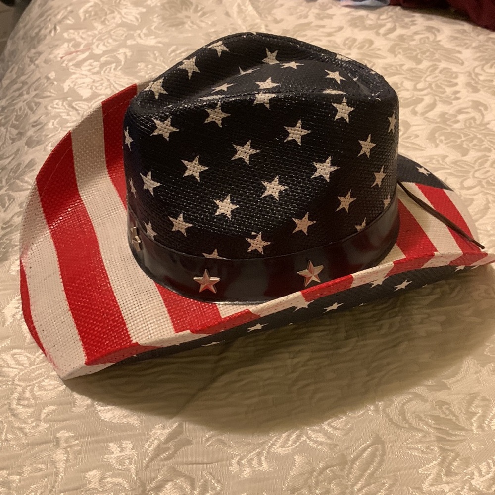 Angela Williams USA cowboy hat